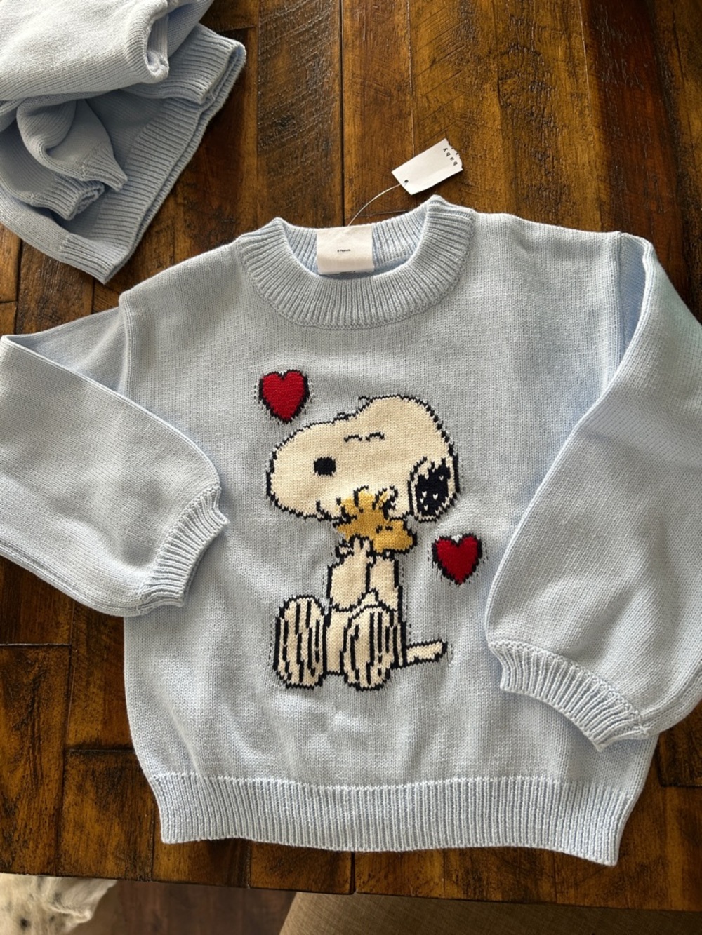 100% cotton Snoopy n Woodstock sweater  NWT  2 sizes available